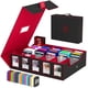 thumbnail image 1 of Caja para guardar cartas coleccionables Gomyrod, 5 filas, color negro y rojo, 1 of 7