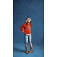 thumbnail image 5 of Weekend Academy Girls Long Sleeve Button Down Top, Sizes 4-18, 5 of 7