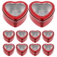 thumbnail image 1 of KAKOWELY 10 cajas de bombones para regalos de San Valentín, cajas portátiles para dulces y galletas., 1 of 5