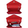 thumbnail image 4 of mirlewaiy Women's Evening Bag Pleated Envelope Clutch Handbag Wedding Party Bridal Purse-velvet Red, 4 of 7
