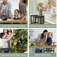 thumbnail image 6 of Kids Kitchen Step Stool Helper Baby and Toddler Multi-Function Step up Nursery Helper Stand with Safety Rail in Natural Bamboo, Strong and Lightweight (Black), 6 of 15