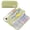 Green, variant on Large Capacity Pencil Case, 3 Compartment Pouch Pen Bag for Adults Teen College, Zipper Pouch Office Supplies Stationery Tool Bag (Pink)