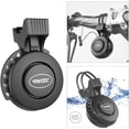 thumbnail image 3 of Campana De Bicicleta Timbre de Bicicleta Impermeable Bocina De Bicicleta De Volumen Ajustable con Carga USB Adecu para Manillares De 2.2-3.2 cm Bicicleta General, 3 of 3