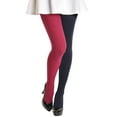 thumbnail image 2 of Angelina 2-Color Brushed Interior Thermal Joker Tights (1-Pack), 2 of 2
