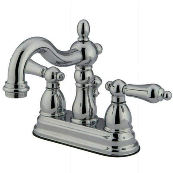 Elements Of Design Eb1601al Double Handle 4" Centerset Bathroom Faucet - Chrome