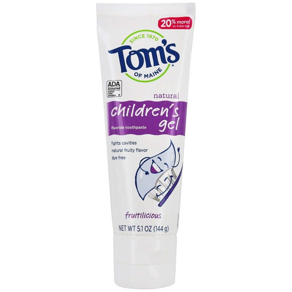Tom's of Maine Natural Children's Gel Fluoride Toothpaste
