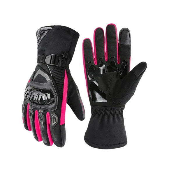 Insulated Weather - Proof Touchscreen Motorcycle Gloves for Men and Women