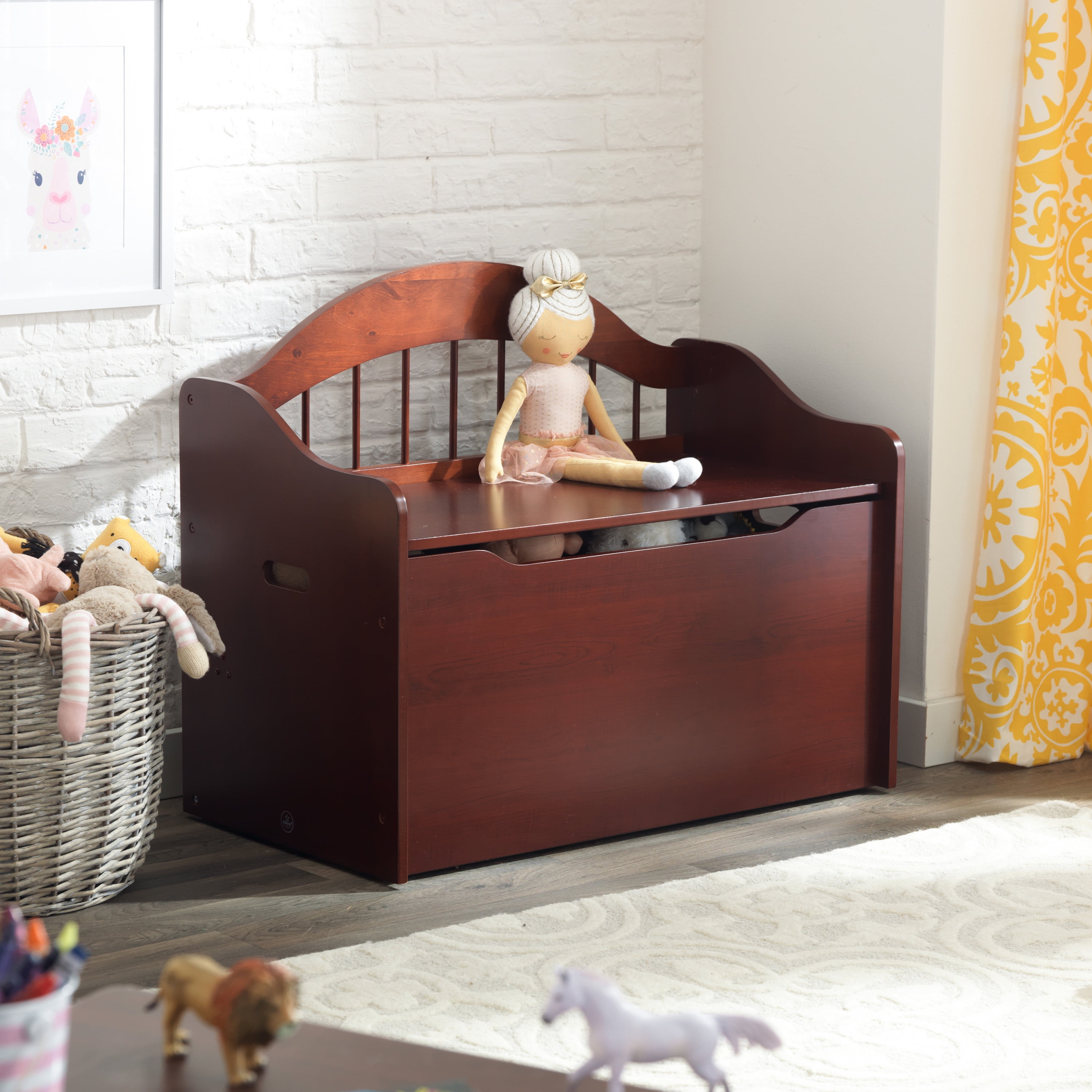Kidkraft limited edition toy box white sale