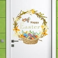 thumbnail image 5 of EUDIDV Easter Decorations Easter Eggs A Set Of Easter Wall Stickers Self-adhesive Wall Removable Decorative Sticker Easter Party Supplies, 5 of 6