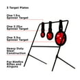 thumbnail image 4 of Ez Aim Triple Deflector Spinner Target System, 10.75"W X 12.5"H, Multi, 4 of 11