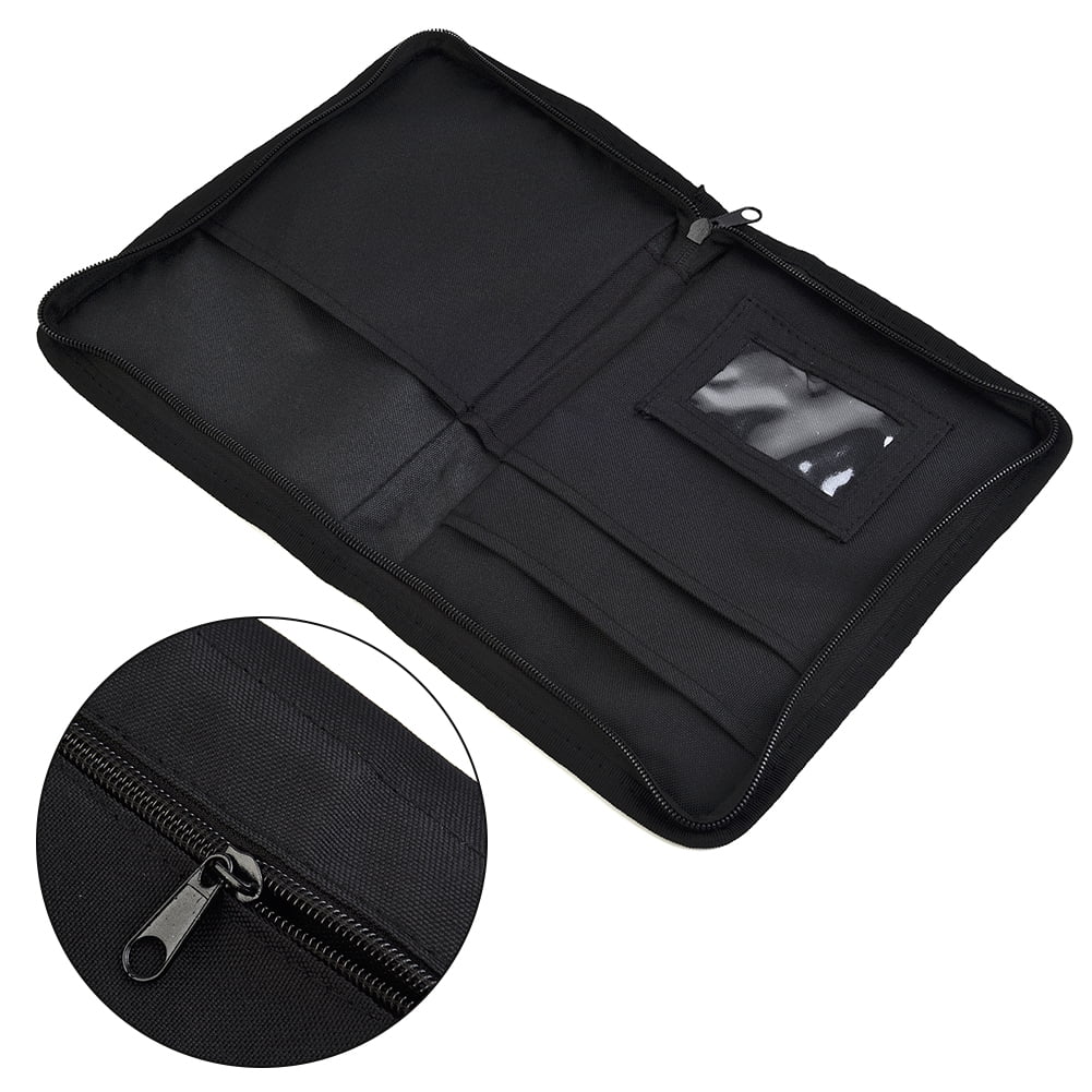 Leke Car Glove Box Organizer Storage Folder Durable 600D Oxford Cloth