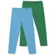 thumbnail image 1 of Odeerbi 3-12 Años Niñas 2 Pcs Leggings Mallas Elásticas Lycra Pantalones de Comodidad Suavidad Transpirable Pantimedias, 1 of 3