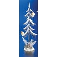 thumbnail image 2 of Pack of 4 Icy Crystal Illuminated Christmas Icicle Tree w/ Birds Figurines 11.5", 2 of 2