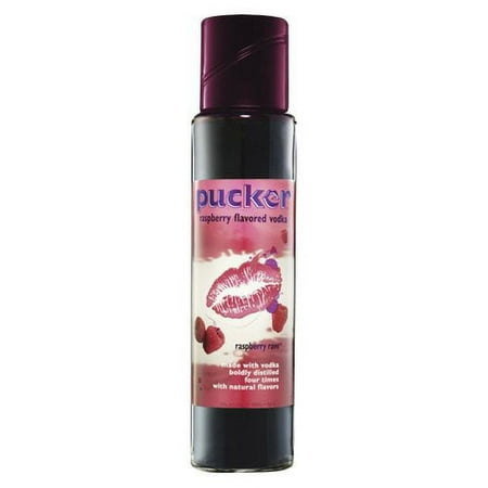 Pucker Raspberry Rave Raspberry Flavored Vodka, 750 ml