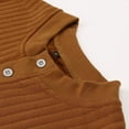 thumbnail image 4 of Men's Fashion Solid Color Casual Pullover Long Sleeve Shirts Men's Clothing, 4 of 6
