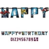 amscan Transformers Add-an-Age Letter Banner