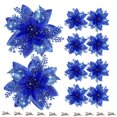 thumbnail image 2 of 10/5/1pcs Christmas Decoration Christmas Flower Christmas Tree Decoration DIY Christmas Wreath Holiday Home Party Decoration, 2 of 5