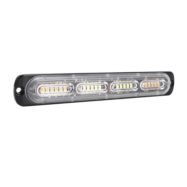 Luz intermitente de emergencia LED 72 W 16 patrones intermitentes luces de peligro de precaución impermeables 12 V para vehículos de bomberos ANGGREK Otros