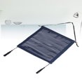 thumbnail image 1 of Hanging Floating Glass Photo Frame, Wooden Stick Strong Durable Poster Hanging Frame  for Hanging Rhinestone Paintings Dark Blue, 1 of 7
