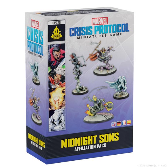 Juego de mesa Atomic Mass Marvel Crisis Protocol Midnight Sons