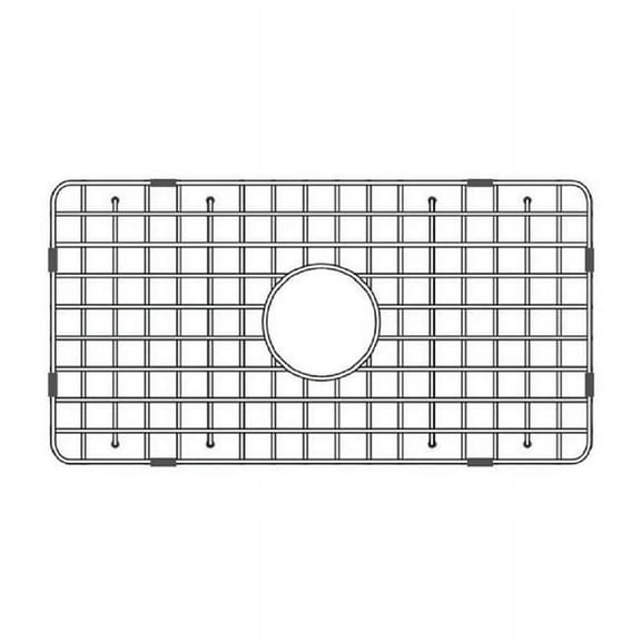 LaToscana SSG-LA3019 23.25' x 12.25' Stainless Steel Sink Grid for LaToscana Sinks LA3019B, LA3019T, LA3019W