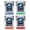 Multicolor (4-Pack), variant on Seven Springs Pennsylvania Design B Souvenir 2 oz Square Shot Glass Clear