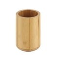 thumbnail image 6 of Bamboo Tumbler Cup & Toothbrush Holder - Durable, Eco-Conscious Bathroom Organizer for Toothbrushes & Toothpaste - Natural Design for Modern & Classic Home Decor, 6 of 7