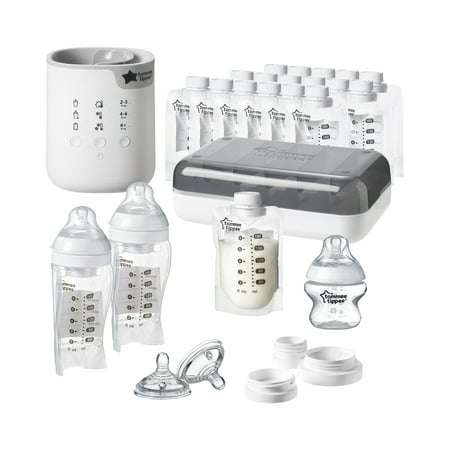 Tommee Tippee Pump & Go Complete Breast Milk Set (Best Way To Pump And Store Breast Milk)