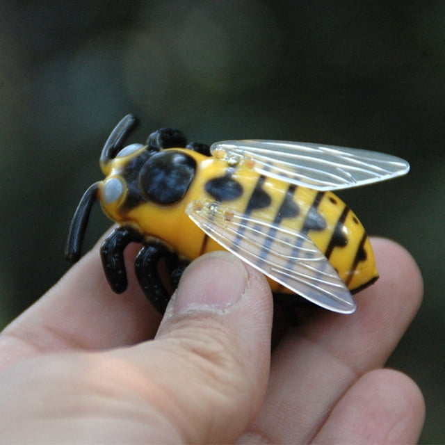 Mini Juguetes De Insectos De Batalla De Plástico Para Gatos, Mariquita Realista, Mariquita, Hornet, Escarabajo Electrónico, Juguetes Alimentados Por Batería Scienceny FN007185-02
