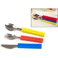 thumbnail image 1 of RV Utensilios con forma de acero inoxidable para niños, coloridos, 3 piezas Sailing Electrónica, 1 of 5