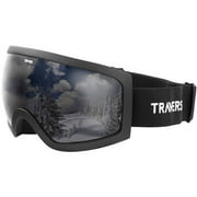 Traverse Varia Ski, Snowboard, and Snowmobile Goggles, Obsidian with Phoenix Lens
