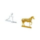 thumbnail image 5 of Estatua de caballo con pensamiento abstracto creativo, figura decorativa, escultura única, adorno para entrada, dormitorio, regalo de inauguración de, 5 of 8