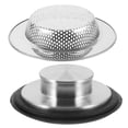 thumbnail image 6 of HOMOBABE Stainless Steel Garbage Disposal Stopper Kit 1 Kitchen Sink Easy Cleaning Silver, 6 of 8