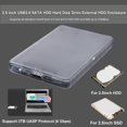 thumbnail image 1 of 2.5 pulgadas USB 3.0 SATA HDD Unidad de disco duro Caja de caja de caja de HDD externa, 1 of 6