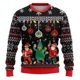 thumbnail image 4 of Suéter navideño feo con estampado 3D a la moda para hombre, sudaderas con capucha de DJ y Papá Noel, sudaderas de cuello redondo para fiestas de Navidad y Año Nuevo, camisetas para festivales, 4 of 5