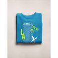 thumbnail image 3 of Los Angeles Dream City. Sweatshirt Women -Image by Shutterstock, Female XX-Large, 3 of 4
