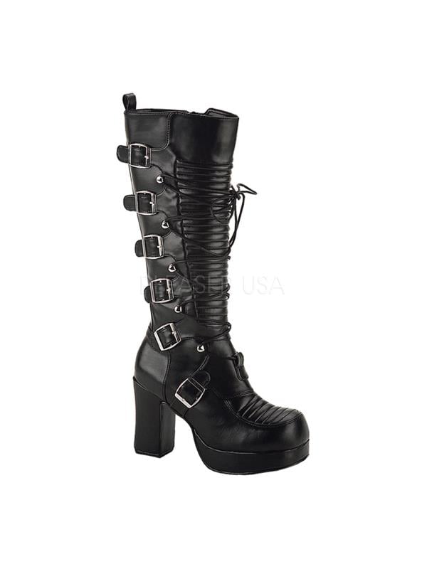 GOT200/B/PU Demonia Vegan Boots Womens BLACK Size: 8 GOT200/B/PU Demonia Vegan Boots Womens BLACK Size: 8