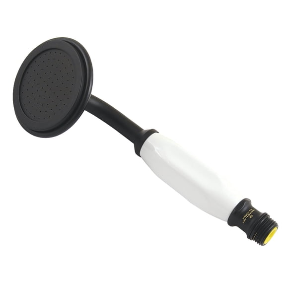 Kingston Brass ABT1020-0 Vintage Hand Shower Head, Matte Black