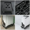 thumbnail image 3 of FRCOLOR Computer Tower Shelf Durable Plastic Computer Mainframe Case with Radiating Holes and Brake Wheels for Long Lasting Use,18.43"X9.84"X2.76", 3 of 4