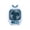 Blue, variant on COM1950s Rabbit Design Personal Misting Fan, USB Rechargeable Desktop Cooling Fan with 3 Speeds and Water Mist, Quiet Portable Air Cooler for Home Office Desk