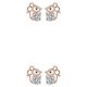 thumbnail image 4 of Sonducket 2 pack/lot Fashionistas Dream Impresionantes pendientes de plata para cada estilo y ocasión Pendientes de plata minimalistas para oro rosa 1 2piezas, 4 of 6