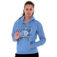 thumbnail image 5 of North Carolina State Flower Souvenir Hoodie Sweatshirt Women Brisco Brands S, 5 of 6