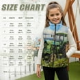thumbnail image 7 of Pzuqiu Truck Print Kids Zip Up Vest 7-8 Toddler Boy Clothes Casual Winter Lightweight Sleeveless Fleece Jacket with Pocket Fall Outfits Fashion Clothing for Kids and Toddlers, 7 of 7