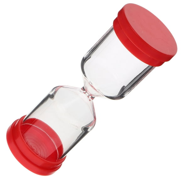 Clispeed Creative Sand Timer Plastic Red 1Pcs