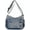 Blue, variant on Denim Crossbody Shoulder Bag for Women Vintage Jean Casual Purse with Adjustable Strap