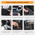 thumbnail image 6 of Huisuilinss Dog Car Seat,Portable Dog Booster Seat,Waterproof Dog Hammock With Breathable Mesh,Pet Travel Bags With Adjustable Dog Seat Belt For Medium/Large Dogs Car SUV Truck Back Seat, 6 of 8
