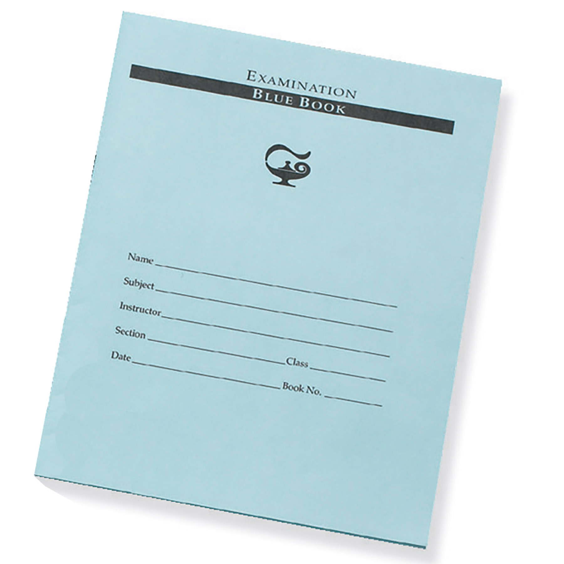 Pacon Examination Blue Book, 32 Pages, 3/8 in ruled, 7" x 8-1/2", 25 Books
