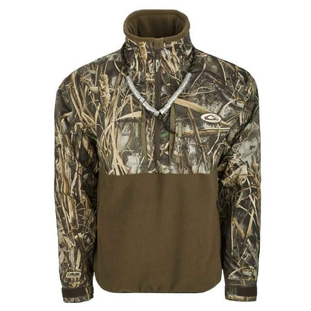 Drake Waterfowl Men s MST Guardian Eqwader Flex Fleece 1/4 Zip Jacket