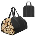thumbnail image 4 of Firewood Transport Bag with Handle, Firewood Transport Suitcase, Firewood Rack, Fireplace Firewood Tote, 4 of 4