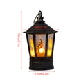 thumbnail image 6 of Halloween Lamp Candle Light Vintage Witch Castle Pumpkin Ghost Hanging LED Lantern Lamp Haloween Party Decor Indoor Outdoor, 6 of 12